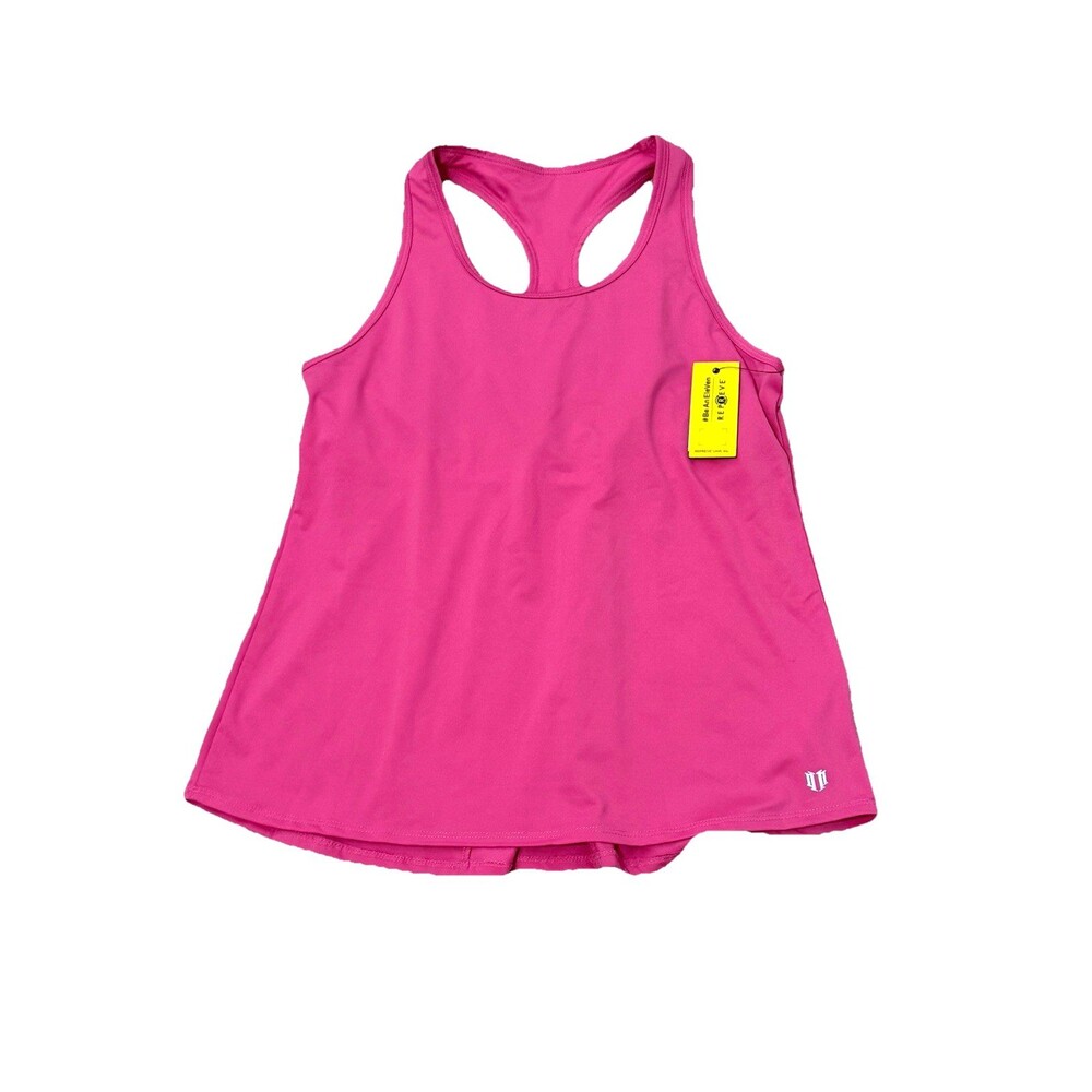 Eleven Venus Williams Race Day Tank Top Womens Large Disco Pink Tennis Athletic
